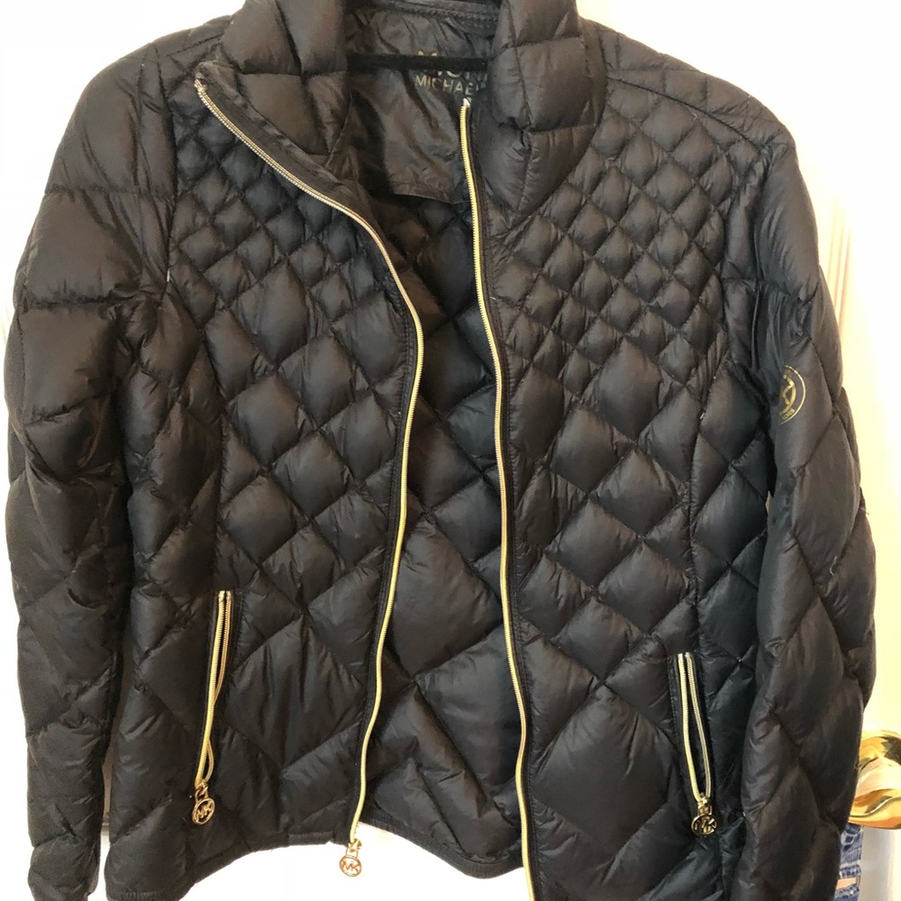 Michael Kors Black Puffy Jacket